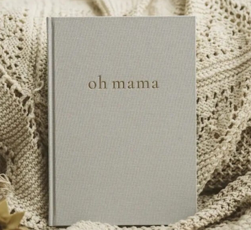 Pamiętnik przyszłej mamy Oh Mama Light Grey Mommy Planner