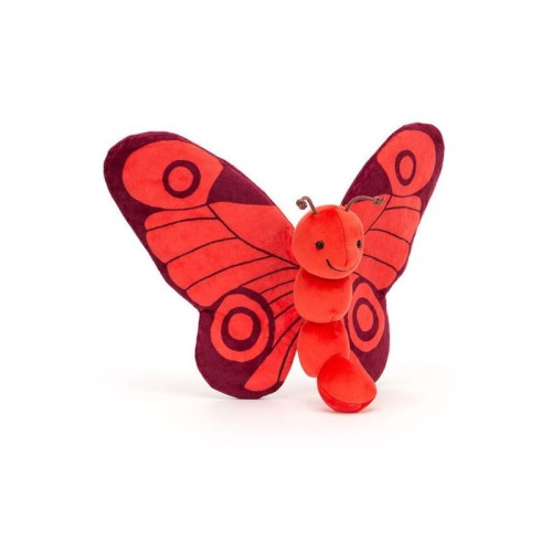 jellycat maskotka butterfly motyl czerwony