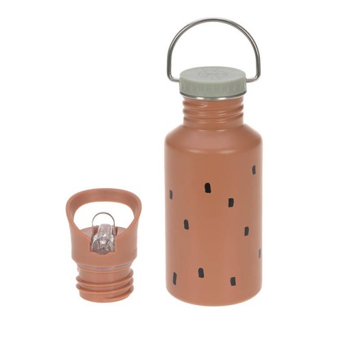 Bidon ze stali nierdzewnej 500 ml Happy Prints karmelowy