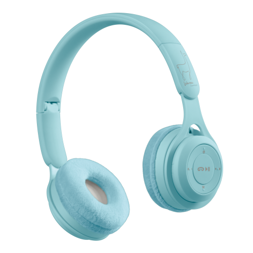 Bezprzewodowe słuchawki dla dzieci Lalarma Blue