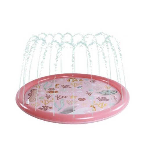 Mata wodna Pink Ocean Dreams 150 cm Little Dutch
