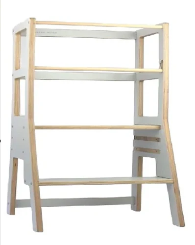 Kitchen Helper Twin dla rodzeństwa bliźniąt Mecan-Wood