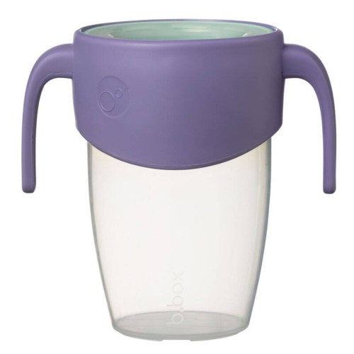 Kubek 360 do nauki picia dla dzieci kubek treningowy niekapek lilac pop b.box