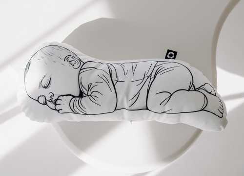 Poduszka NEWBORN wzór NB36 rozkoszny dzidziuś