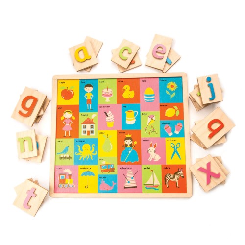 Drewniany alfabet - Tender Leaf Toys
