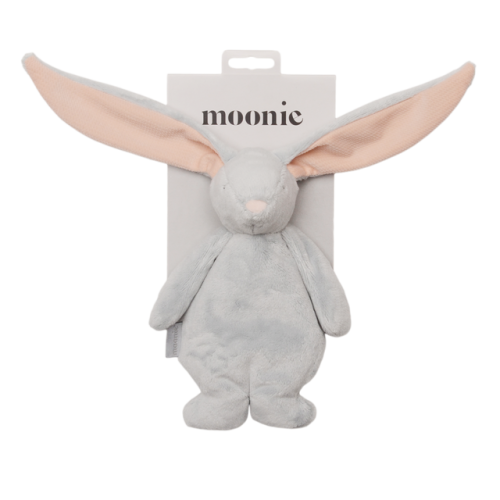 Królik przytulanka Mini Cloud - szaro różowy / Moonie