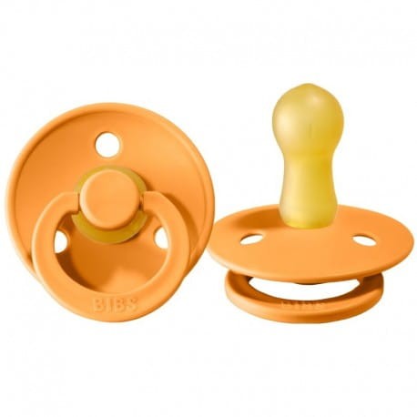 Smoczek uspokajający kauczuk Hevea APRICOT S / BIBS