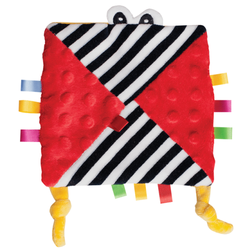 Mini Szeleścik kontrastowy czerwony - Mom's Care