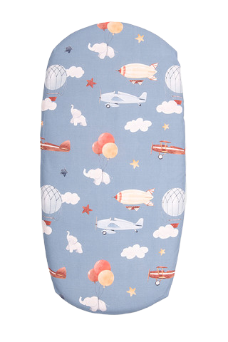 Prześcieradło z gumką do gondoli Podniebna Eskadra / Beloff