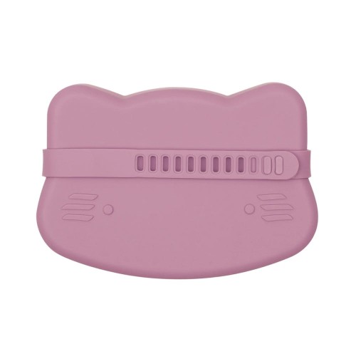 Zamykany silikonowy pojemnik Lunchbox Kotek Dusty Rose / We Might Be Tiny