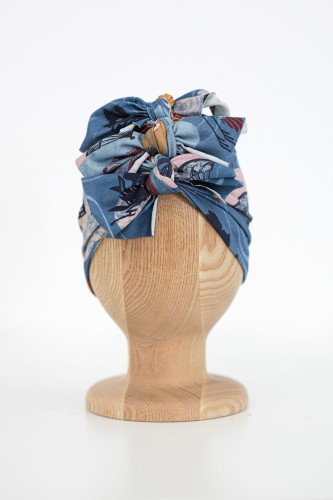 Turban No. 3 Yuzen Paper / Looks by Luks