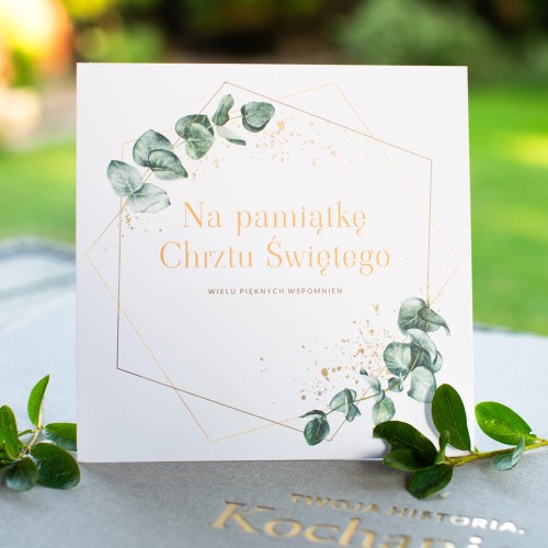 Kartka na Chrzest Święty