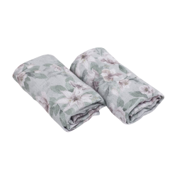 Pieluszki bambusowe 2 szt Vintage Flowers / Makaszka