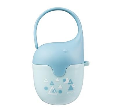 Pojemnik na smoczek Słonik Niebieski / BabyOno 