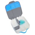 Zamykany lunchbox Blue Slate B.box z wkładem chłodzącym żywność