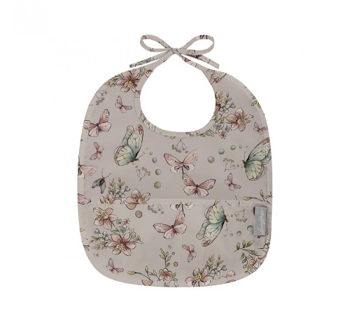 Śliniak z kieszonką wodoodporny Nature / Babysteps