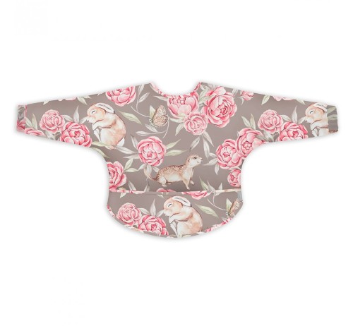 Śliniak fartuszek z rękawami Peony Dreamland / Babysteps