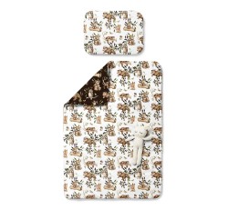 Pościel dla dzieci dwustronna Happy Bear / BabySteps 