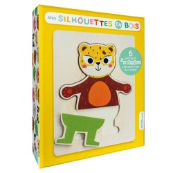 Drewniane wesołe Zwierzątka / Auzou