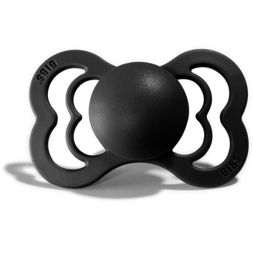 Smoczek uspokajający BIBS SUPREME M BLACK kauczuk Hevea