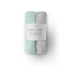 Otulacze organiczne 2 szt  Pastel Sky / Babysteps