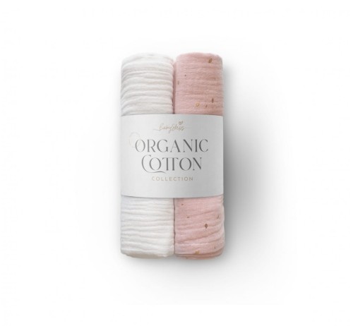 Otulacze organiczne 2 szt  Sweet Candy / Babysteps