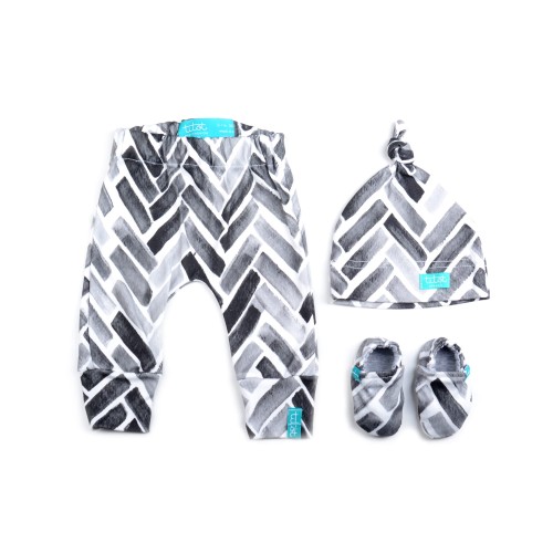 Zestaw ubranek dla noworodka Black Fir / Titot