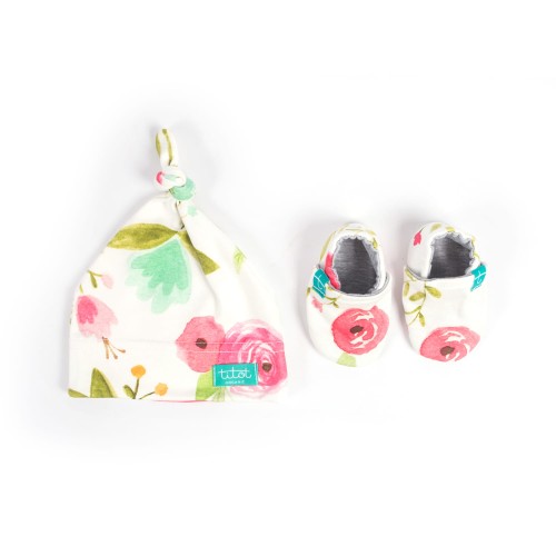 Zestaw ubranek dla noworodka 2 szt Roses / Titot