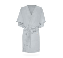 Szlafrok damski ciążowy kimono Gray Down / BabySteps