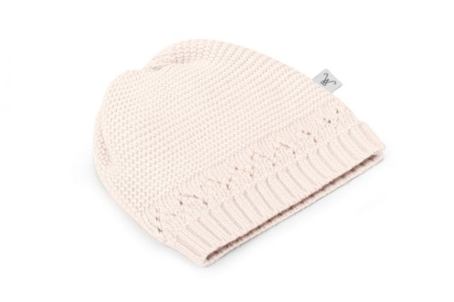 Czapeczka z bawełny organicznej Ecru / My Memi