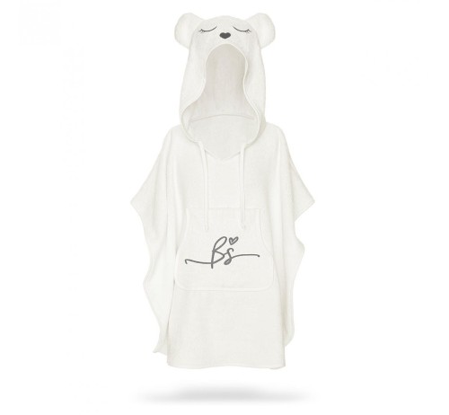 Poncho kąpielowe Ecru / Babysteps