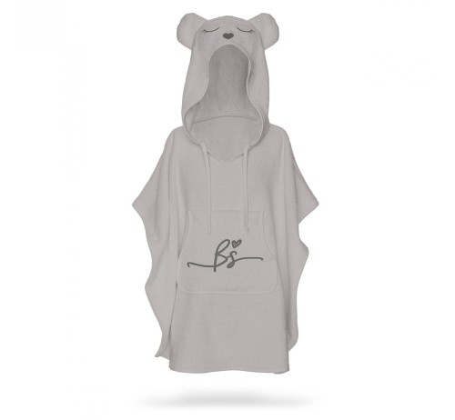 Poncho kąpielowe Gray / Babysteps