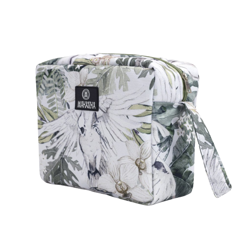Kosmetyczka - kuferek Tropical Vibes / Makaszka 