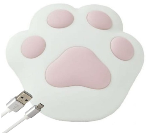 Lampka nocna łapka różowa / Rabbit&Friends 