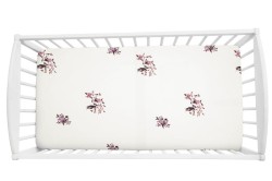 Prześcieradło do łóżeczka Jungle Bird 120 x 60 / Sleepee 