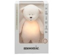 Kremowy miś z lampką nocną