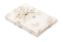 Bambusowe pieluszki muślinowe 2-pak 45x45 Boho Flowers / My Memi 