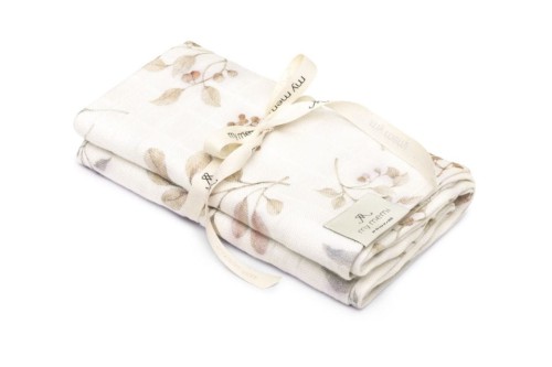 Bambusowy otulacz muślinowy 100x100 Boho Nature/ My Memi 