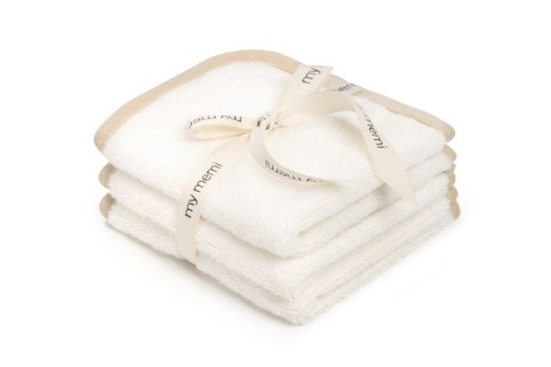 Ręczniczki bambusowe Cream 3 szt / My Memi