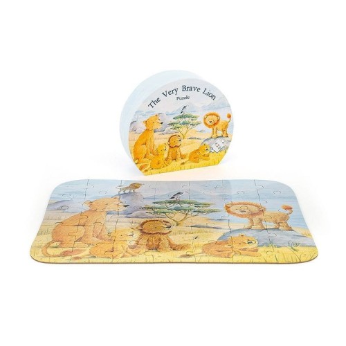 OUTLET Puzzle Odważny Lew 35 puzzli / JellyCat