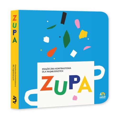 Zupa Książeczka kontrastowa dla dzieci / Natuli