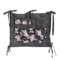 Organizer na łóżeczko Night Flowers / Makaszka