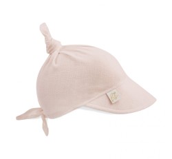 Lniana chusteczka na głowę Sepia Rose 33-60 cm / BabySteps