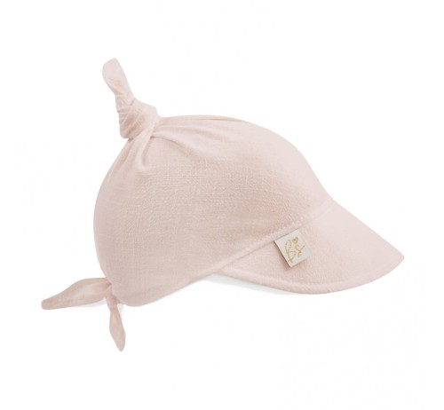 Lniana chusteczka na głowę Sepia Rose 33-60 cm / BabySteps