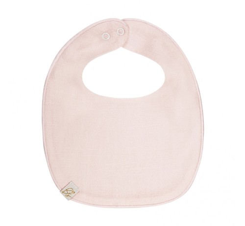 Lniany śliniak Linen Sepia Rose / Babysteps