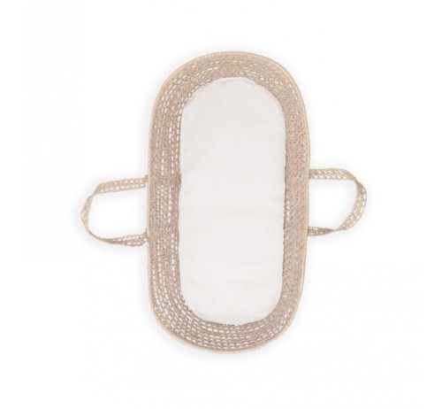 Lniane prześcieradło do gondoli White / BabySteps