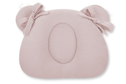 Poduszka Muślinowa z wgłębieniem na główkę Rose / Sleepee