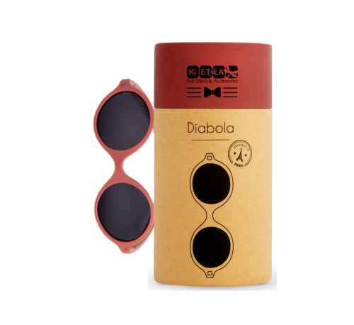 kietla okularki dla niemowląt 0-12 msc miedziane