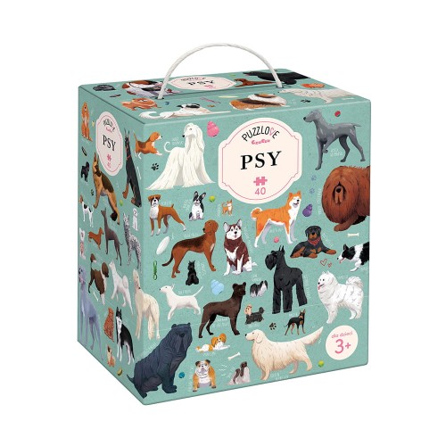 Puzzlove CzuCzu Psy 40 elementów