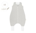 light muślinowy śpiworek m z nogawkami gray babysteps
